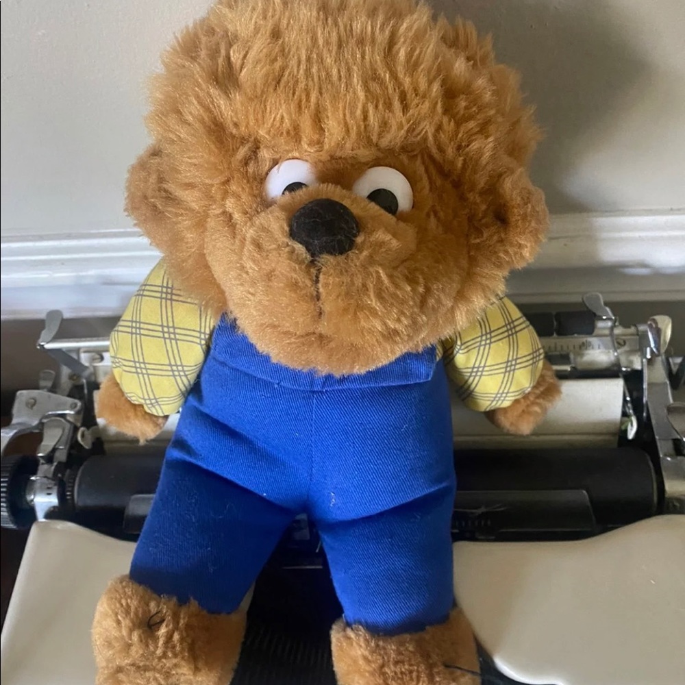 The Bernstein Berenstain Bears Plush Papa Father Stuffed Animal 12”.